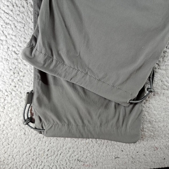 Eddie Bauer Travex Capri Pants Womens 2 Gray Outdoor Hiking - Picture 13 of 14